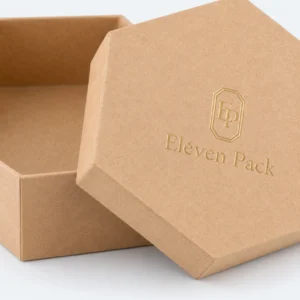 Paper Hexagon Eco-Friendly Gift Box for Gift - material or structure detail - GB-BM-02-P68