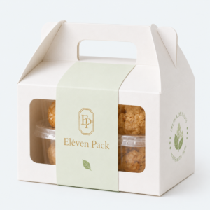 White Eco-Friendly Cardboard Food Packaging Box - material or structure detail - GB-BM-02-P78