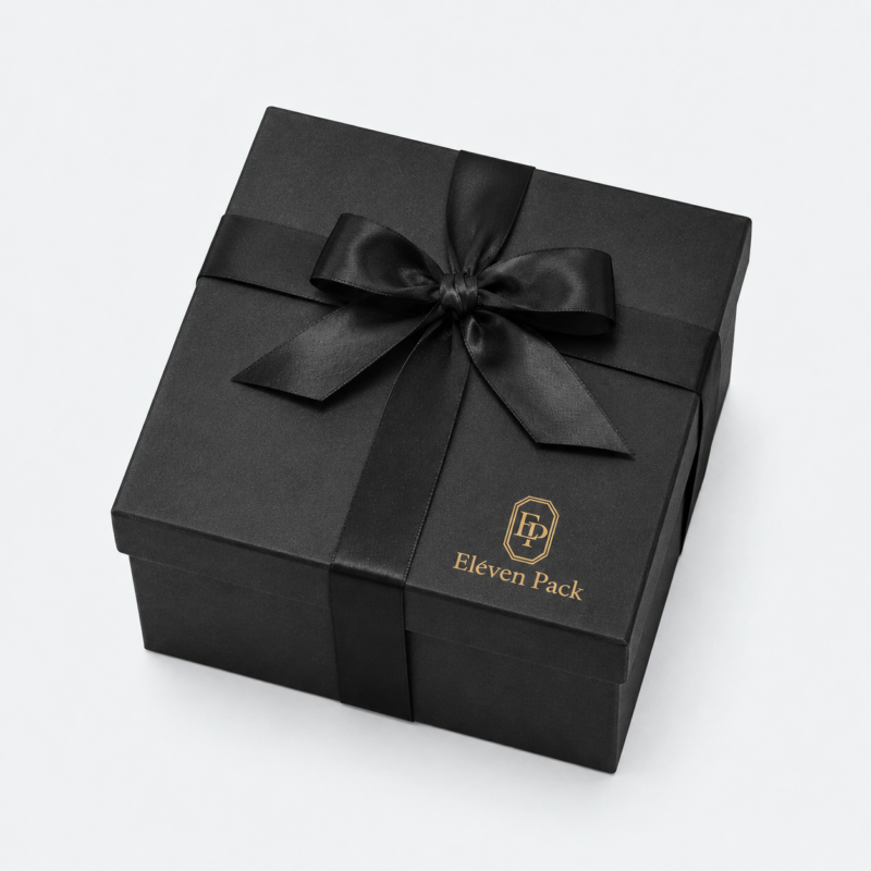 Paper Holiday Birthday Gift Box - closed product view - GB-BM-02-P85 Paper Holiday Birthday Gift Box - closed product view - GB-BM-02-P85