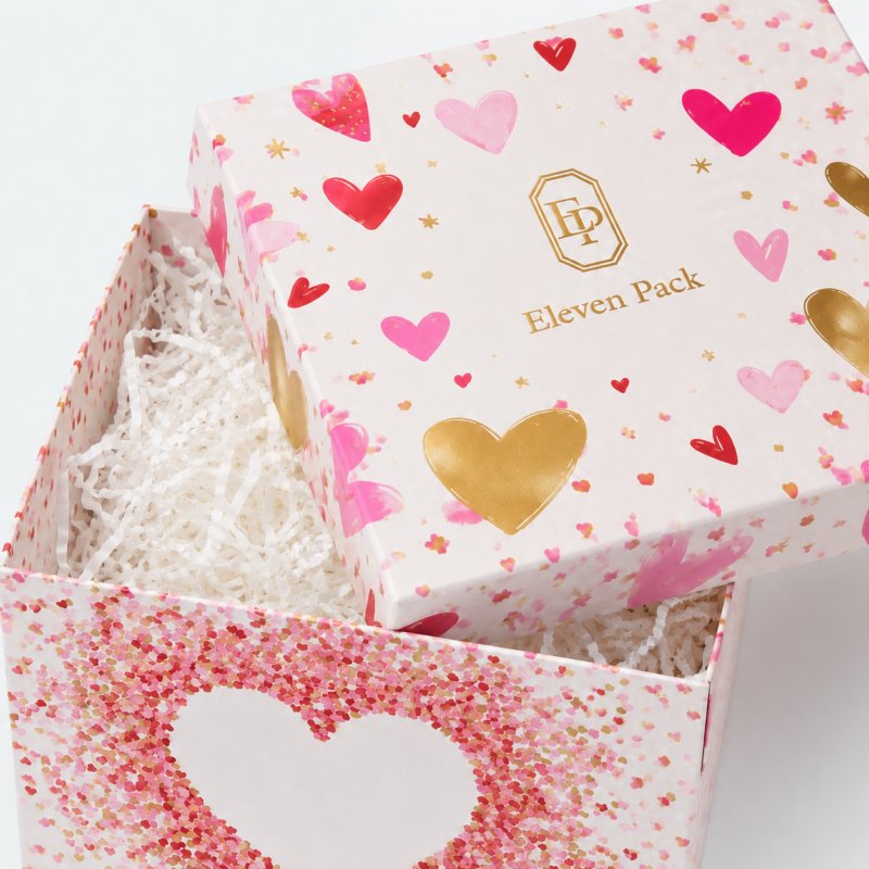 Paper Valentine's Day Romantic Gift Box - material or structure detail - GB-BM-02-P94