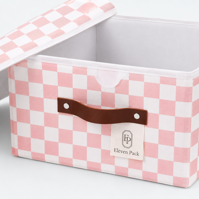 Fabric Luxury Storage Box - material or structure detail - GB-BM-03-P1