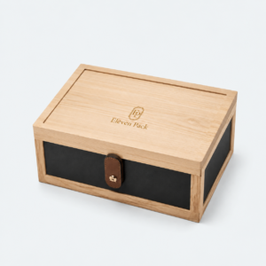 Wooden Drawer Multifunctional Multi-Layer Luxury Gift Box - closed product view - GB-BM-06-P1