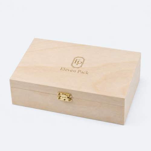 Wooden Multifunctional Gift Box - closed product view - GB-BM-06-P17