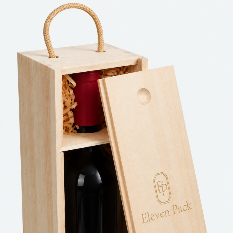 Wooden Wine Gift Box - material or structure detail - GB-BM-06-P23 Wooden Wine Gift Box - material or structure detail - GB-BM-06-P23