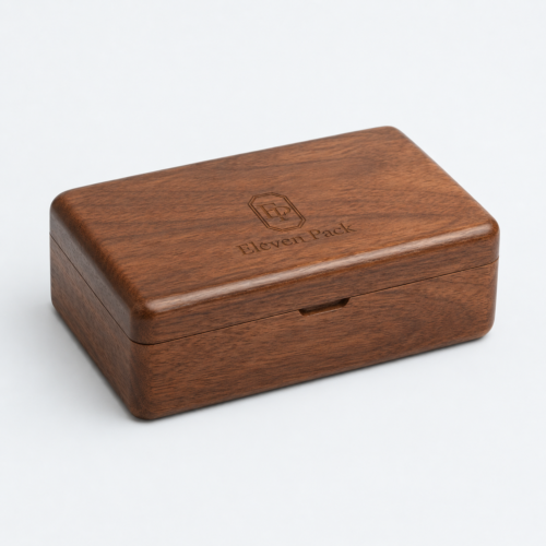 Wooden Gift Box Keepsake - closed product view - GB-BM-06-P26