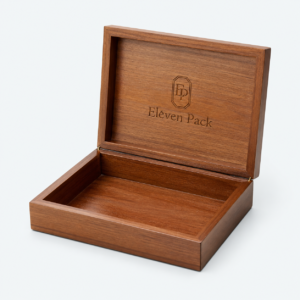 Wooden Anniversary Luxury Gift Box - open product view - GB-BM-06-P29 Wooden Anniversary Luxury Gift Box - open product view - GB-BM-06-P29