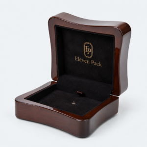 Brown Wooden Hinged Premium Jewelry Gift Box - material or structure detail - GB-BM-06-P34 Brown Wooden Hinged Premium Jewelry Gift Box - material or structure detail - GB-BM-06-P34