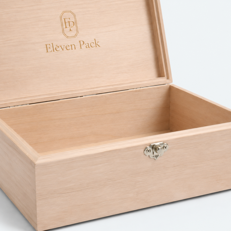 Wooden Custom Handmade Gift Box - material or structure detail - GB-BM-06-P35