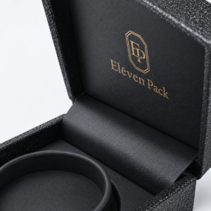 Dark Color Art Paper Hinged Jewelry Box - material or structure detail - JB-BM-01-P88 Dark Color Art Paper Hinged Jewelry Box - material or structure detail - JB-BM-01-P88