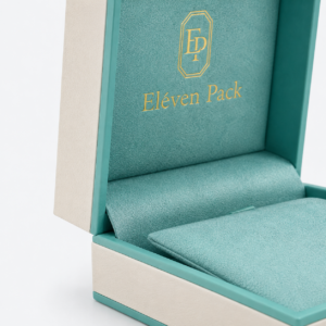 Paper Suede Flip-Top Luxury Jewelry Box - material or structure detail - JB-BM-01-P90 Paper Suede Flip-Top Luxury Jewelry Box - material or structure detail - JB-BM-01-P90