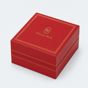 Luxury Brand-Style Leather Premium Watch Box - closed product view - JB-BM-03-P11