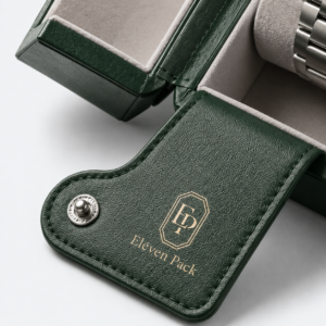 Green Leather Luxury Vintage Jewelry Box - material or structure detail - JB-BM-03-P18 Green Leather Luxury Vintage Jewelry Box - material or structure detail - JB-BM-03-P18