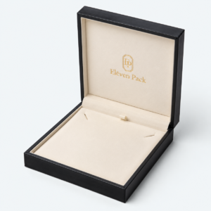 Black Gold Genuine Leather Jewelry and Watch Organizer Box - open product view - JB-BM-03-P32 Black Gold Genuine Leather Jewelry and Watch Organizer Box - open product view - JB-BM-03-P32