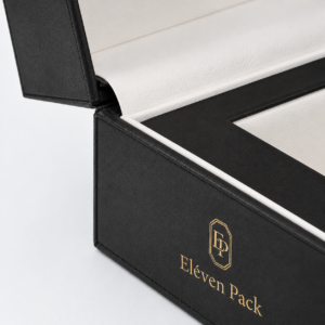 Custom Genuine Leather Luxury Watch Box - material or structure detail - JB-BM-03-P4