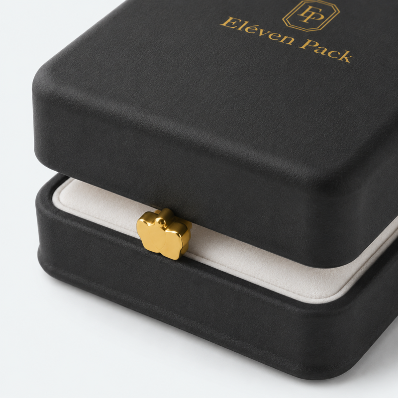 Multicolor PU Leather Flip-Top Ring Box - material or structure detail - JB-BM-05-P32