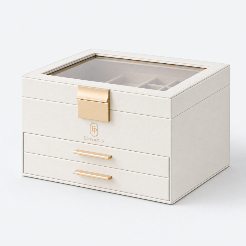 Multicolor PU Leather Jewelry Organizer - material or structure detail - JB-BM-05-P90 Multicolor PU Leather Jewelry Organizer - material or structure detail - JB-BM-05-P90