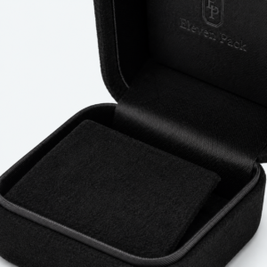 Black Suede Premium Ring Box - material or structure detail - JB-BM-07-P11