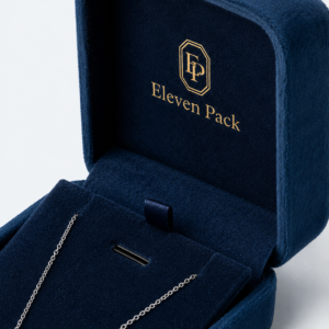 Velvet Premium Necklace Box - material or structure detail - JB-BM-08-P18 Velvet Premium Necklace Box - material or structure detail - JB-BM-08-P18