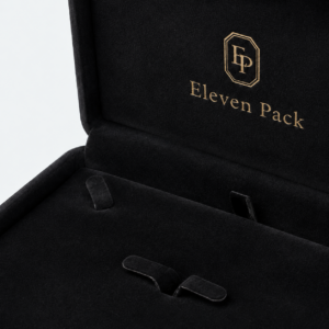 Black Velvet Premium Jewelry Packaging Box - material or structure detail - JB-BM-08-P25