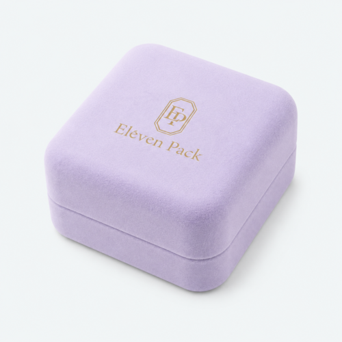 Multicolor Velvet Custom Ring Box - closed product view - JB-BM-08-P30