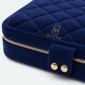 Multicolor Velvet Multifunctional Jewelry Organizer Box - material or structure detail - JB-BM-08-P37 Multicolor Velvet Multifunctional Jewelry Organizer Box - material or structure detail - JB-BM-08-P37