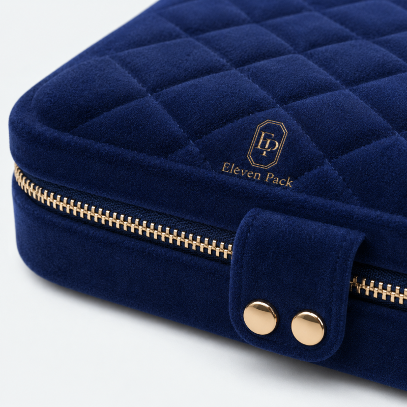 Multicolor Velvet Multifunctional Jewelry Organizer Box - material or structure detail - JB-BM-08-P37 Multicolor Velvet Multifunctional Jewelry Organizer Box - material or structure detail - JB-BM-08-P37