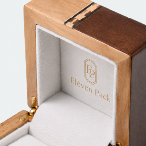Wooden Flip-Top Luxury Jewelry Packaging Box - material or structure detail - JB-BM-09-P2 Wooden Flip-Top Luxury Jewelry Packaging Box - material or structure detail - JB-BM-09-P2
