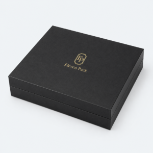 Black Leather Jewelry Tray - closed product view - JD-BM-02-P13