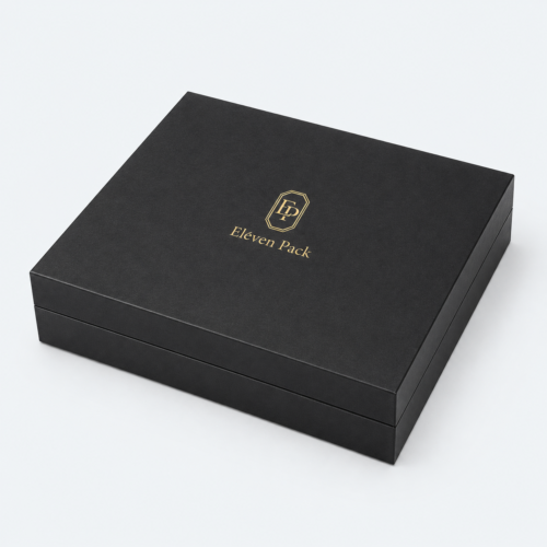 Black Leather Jewelry Tray - closed product view - JD-BM-02-P13