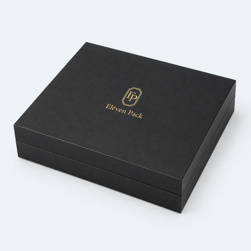 Black Leather Jewelry Tray - closed product view - JD-BM-02-P13