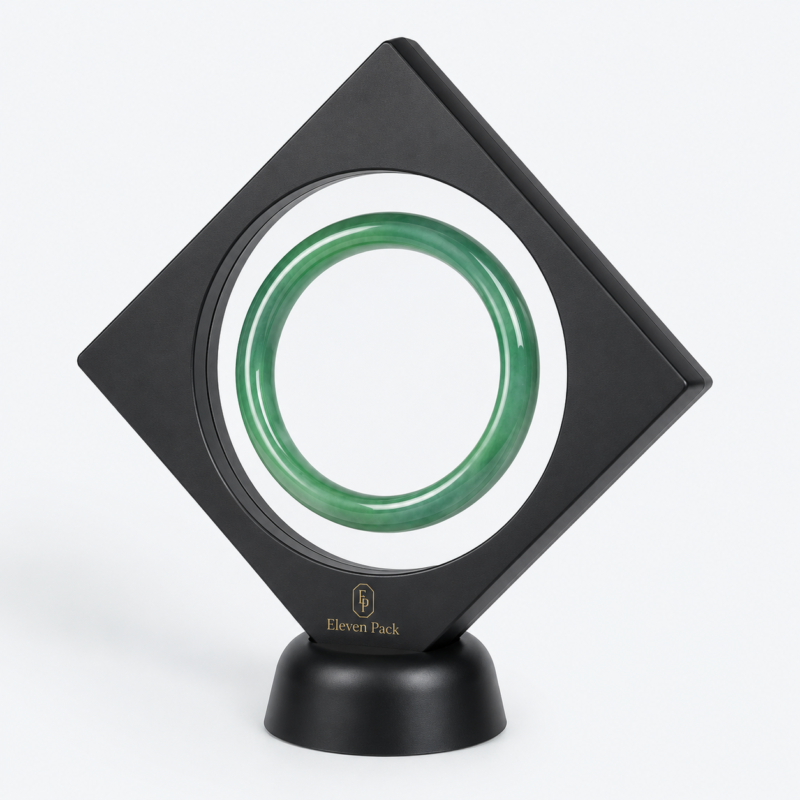 Clear Acrylic Bracelet Display Stand - open product view - JD-BM-04-P2