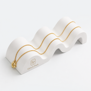 Wooden Bracelet and Necklace Display Prop - open product view - JD-BM-05-P11