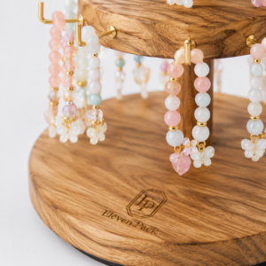 Wooden Earring Display Stand - material or structure detail - JD-BM-05-P13