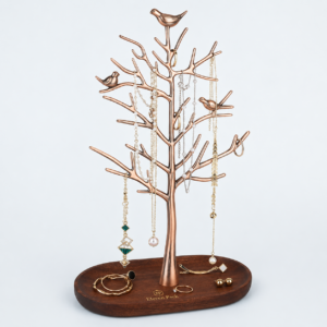 Metal Necklace and Bracelet Display Stand - open product view - JD-BM-06-P1 Metal Necklace and Bracelet Display Stand - open product view - JD-BM-06-P1
