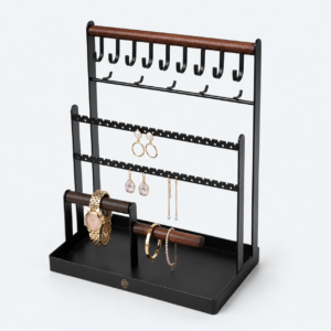 Metal Jewelry Display Stand for Counter Style B - closed product view - JD-BM-06-P13