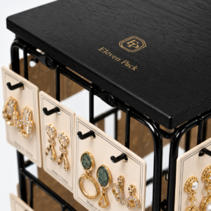 Metal Earring Display Stand Rotating - material or structure detail - JD-BM-06-P19