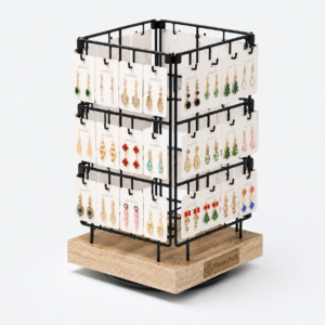 Metal Earring Display Stand - closed product view - JD-BM-06-P2