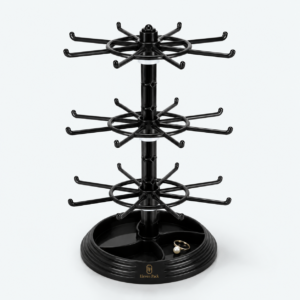 Metal Earring Display Stand Rotating for Counter - open product view - JD-BM-06-P21