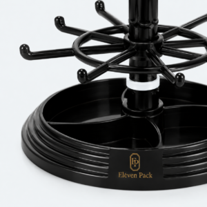 Metal Earring Display Stand Rotating for Counter - material or structure detail - JD-BM-06-P21