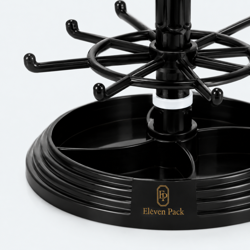 Metal Earring Display Stand Rotating for Counter - material or structure detail - JD-BM-06-P21