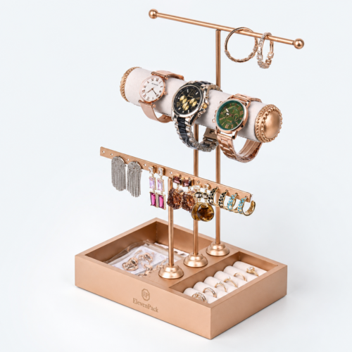 Metal Earring Display Stand for Counter Style C - open product view - JD-BM-06-P5