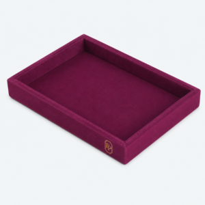 Velvet Jewelry Display Tray - open product view - JD-BT-01-P2