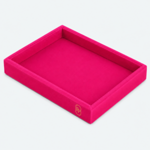 Velvet Jewelry Display Tray - material or structure detail - JD-BT-01-P2
