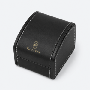 Leather Watch Storage and Display Box - closed product view - JD-BT-02-P1