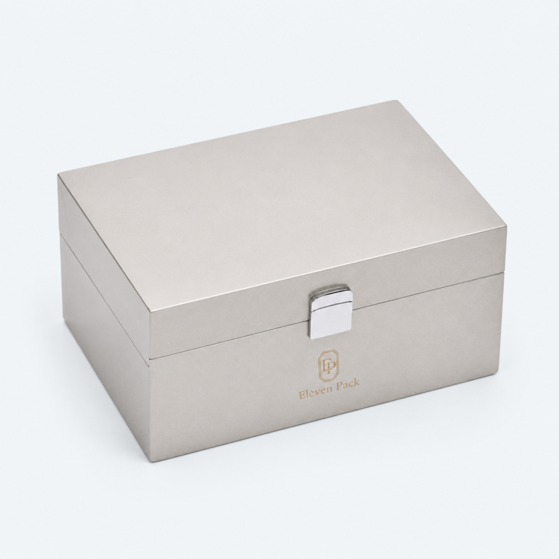 Lockable Jewelry Organizer Box - closed product view - JO-01-P21 Lockable Jewelry Organizer Box - closed product view - JO-01-P21