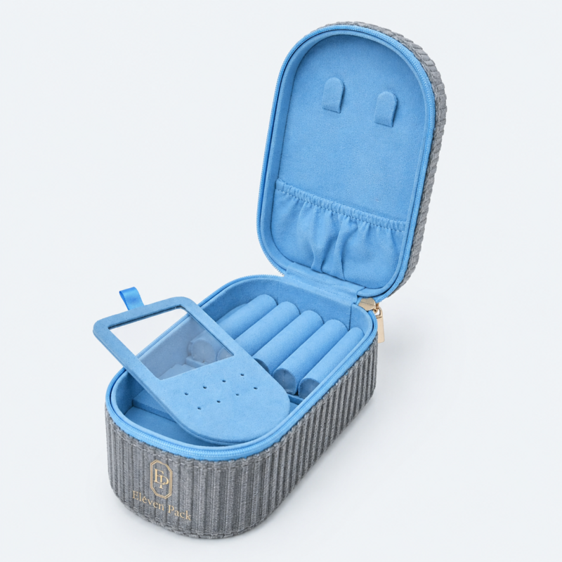 Jewelry Organizer Box - open product view - JO-01-P22