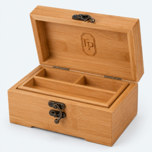 Bamboo Lockable With Lid Jewelry Organizer Box - material or structure detail - JO-01-P61 Bamboo Lockable With Lid Jewelry Organizer Box - material or structure detail - JO-01-P61
