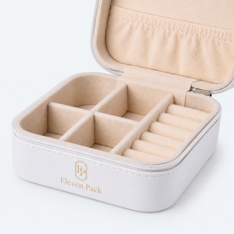 Custom Travel Jewelry Organizer - material or structure detail - JO-02-P6 Custom Travel Jewelry Organizer - material or structure detail - JO-02-P6