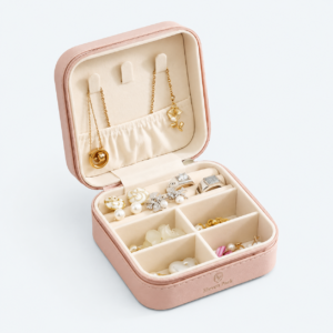 Travel Jewelry Organizer - open product view - JO-02-P7 Travel Jewelry Organizer - open product view - JO-02-P7