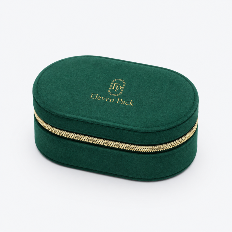 Portable Jewelry Organizer Box - closed product view - JO-02-P8